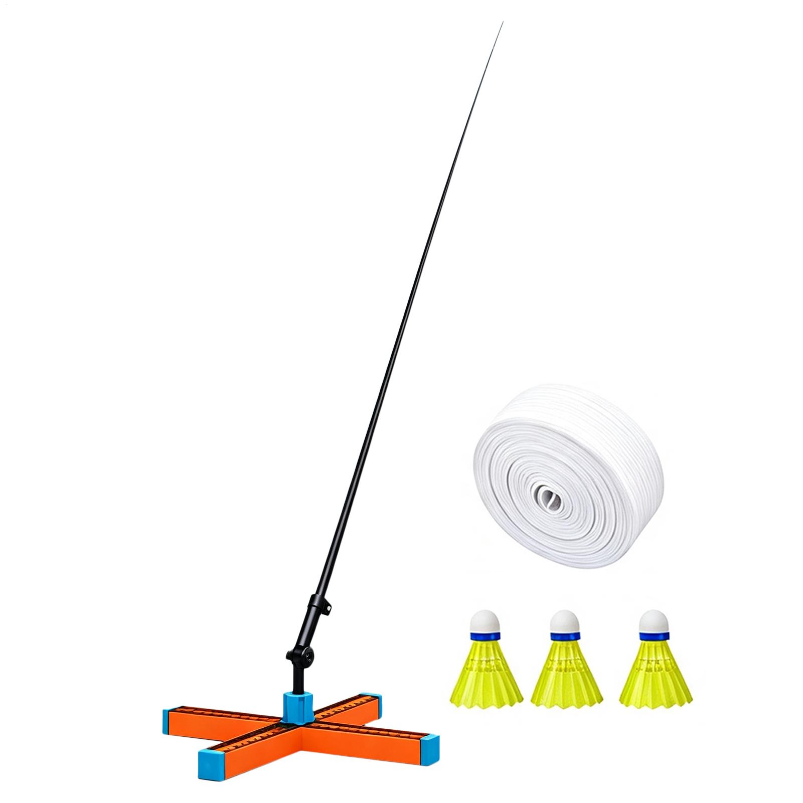 Badminton Single - Przenośny, składany, automatyczny przyrząd do treningu