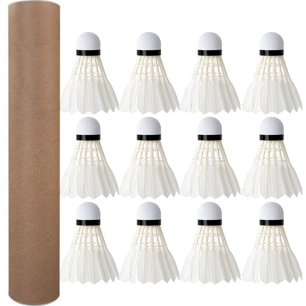Badminton Nylon Shuttlecock - 3/6/12 szt. Profesjonalny lot do badmintona