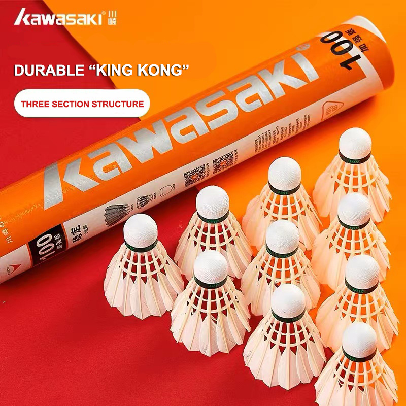 Kawasaki King Kong 100/500 Fea – Badminton Nylon Shuttlecock recenzja i cena