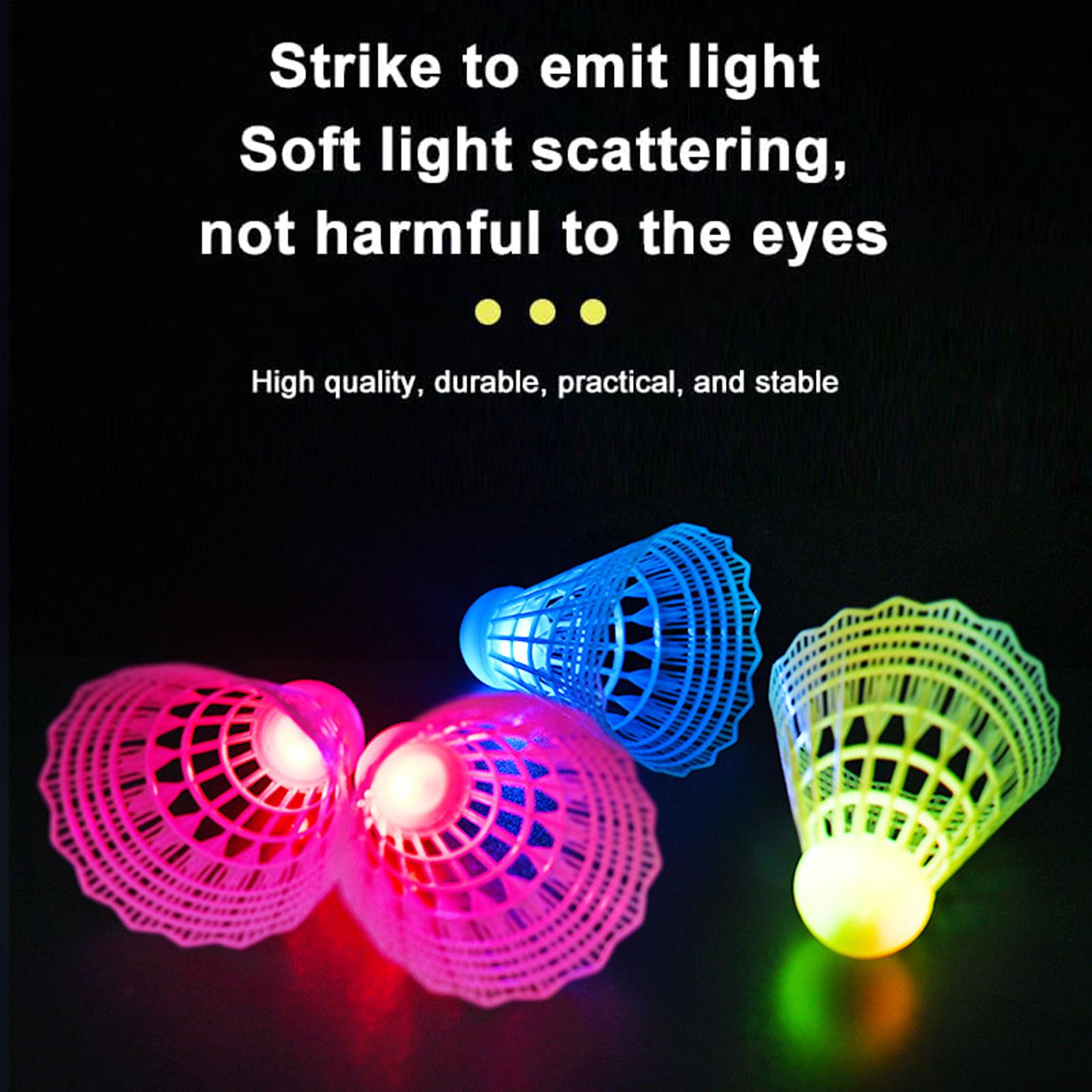 3 szt. LED-owe piłki do badmin – Badminton Nylon Shuttlecock recenzja i cena