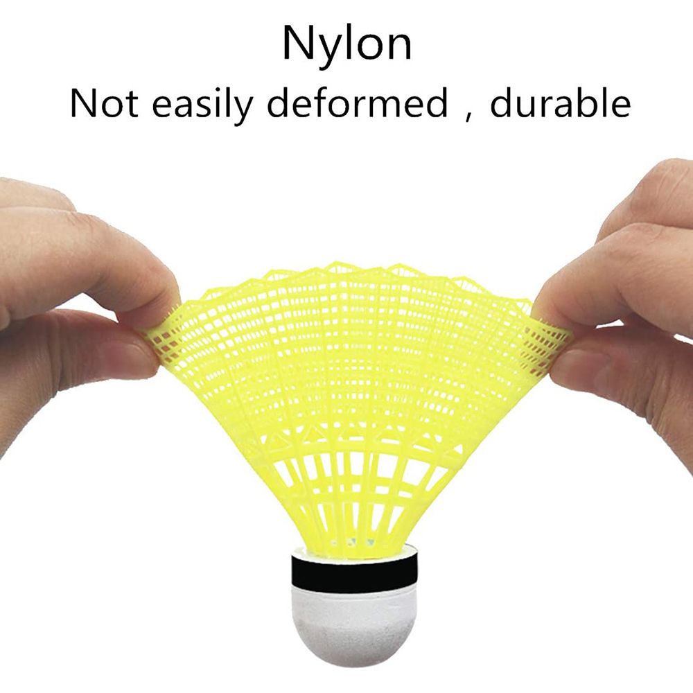6/12 szt. Zielone piłki do bad – Badminton Nylon Shuttlecock recenzja i cena