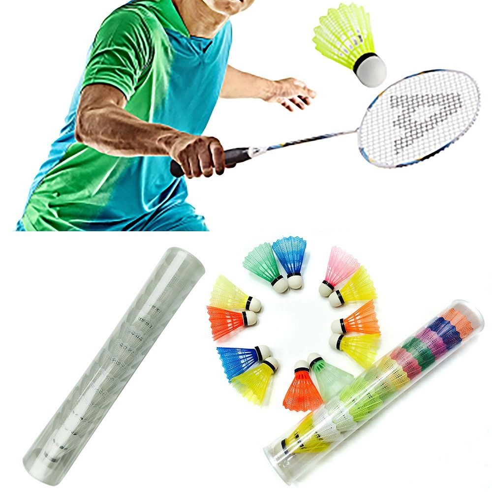 6/12 szt. Wiatroszczelny Badmi – Badminton Nylon Shuttlecock recenzja i cena
