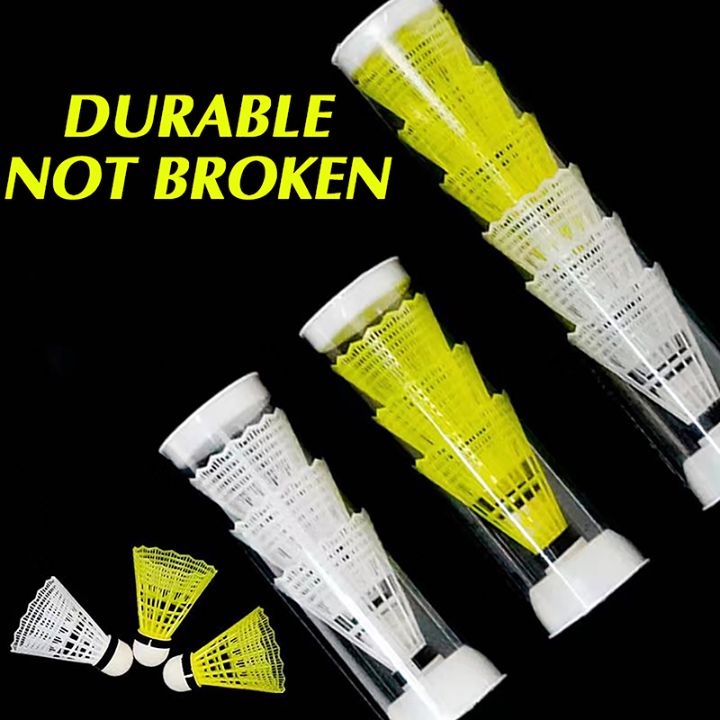 【W】1 SZT. Plastikowe lotki do  – Badminton Nylon Shuttlecock recenzja i cena