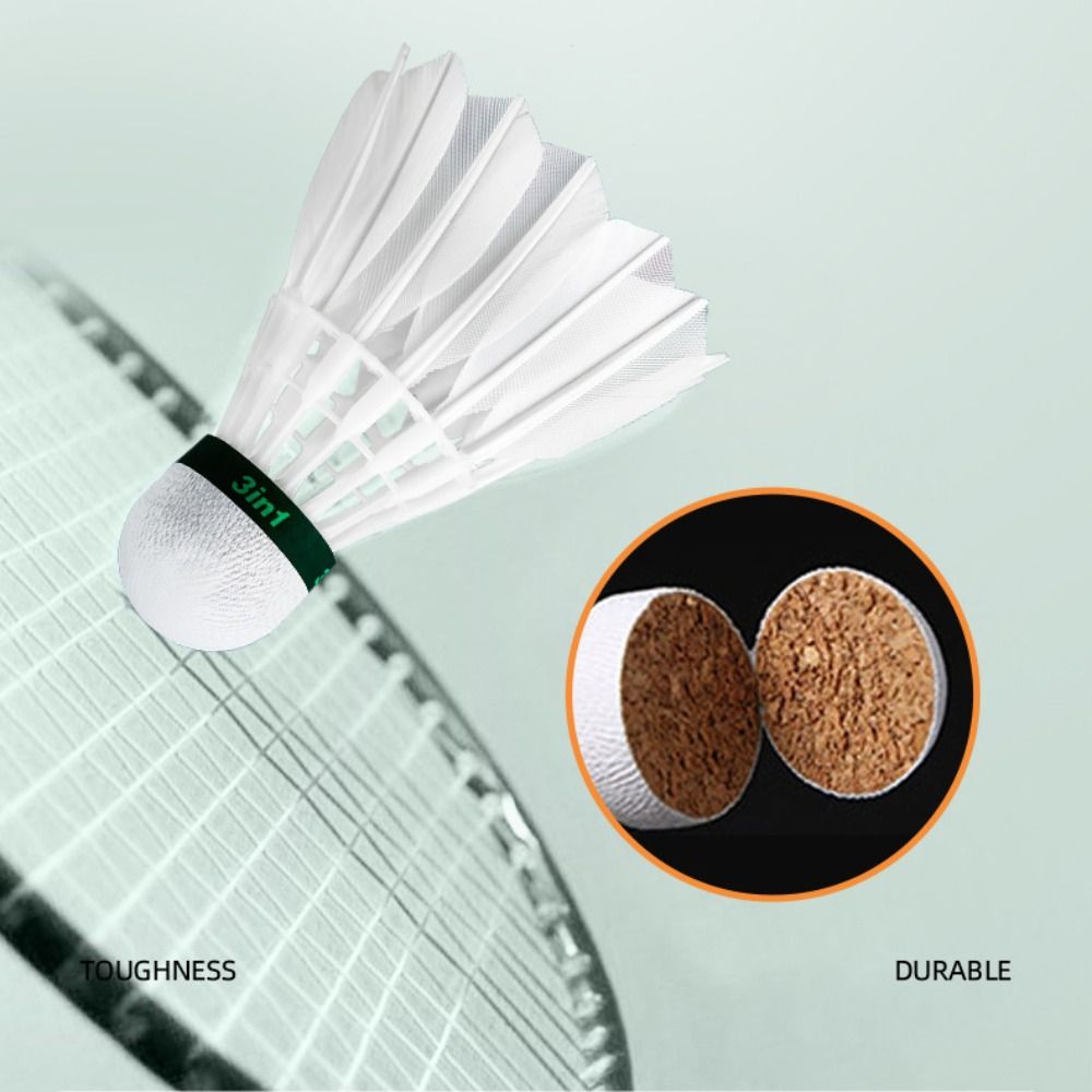 3/6/12 szt. Profesjonalny lot  – Badminton Nylon Shuttlecock recenzja i cena