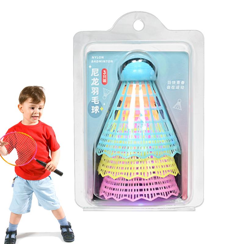 3pcs LED Badminton LuminousBad – Badminton Nylon Shuttlecock recenzja i cena